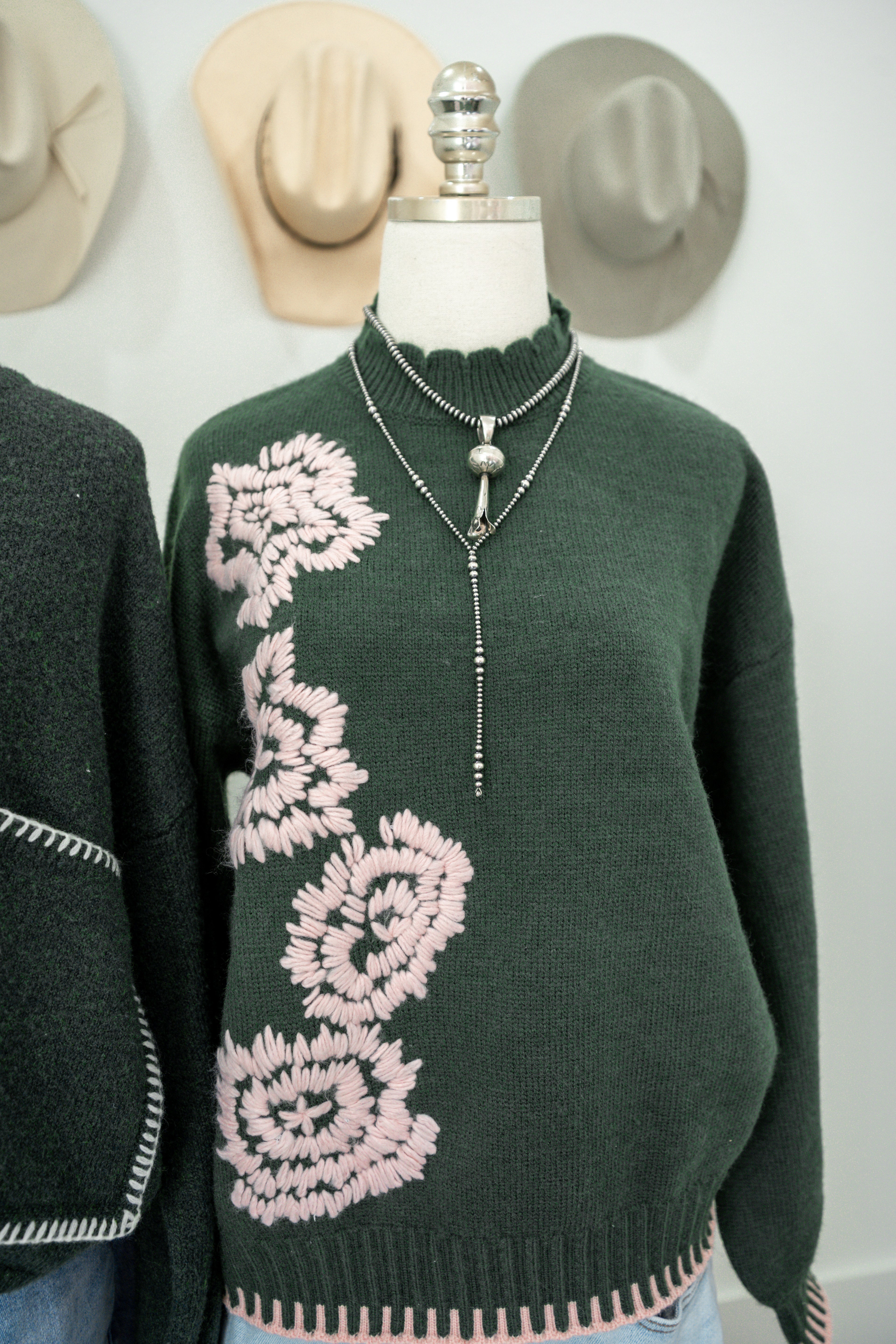 Floral Frontier Sweater