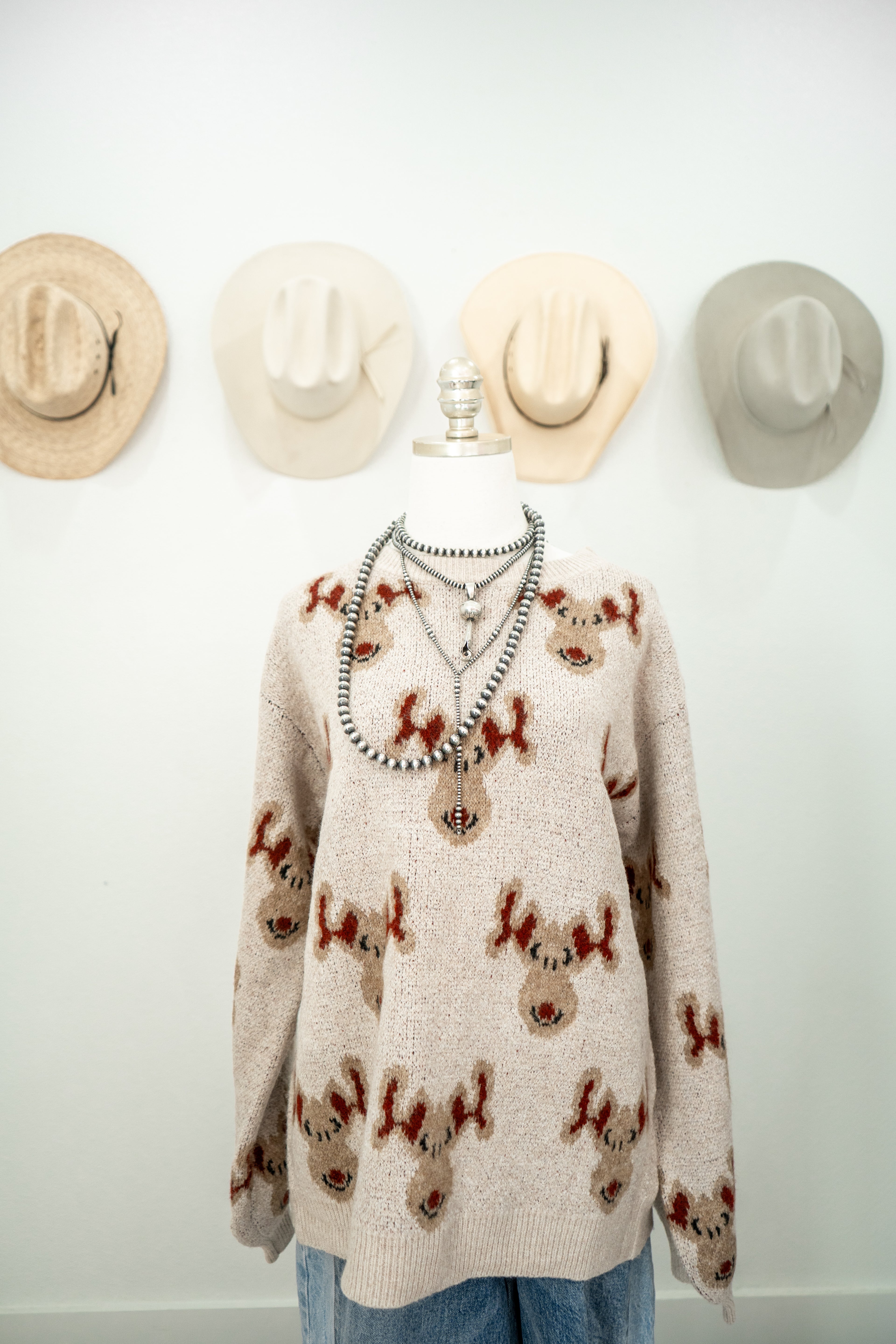 Ranchy Rudolph Sweater
