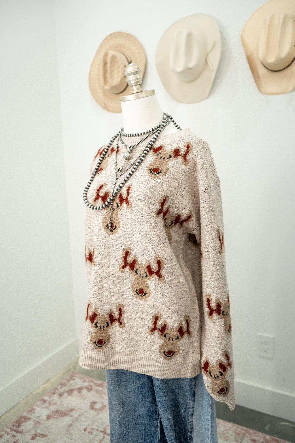 Ranchy Rudolph Sweater