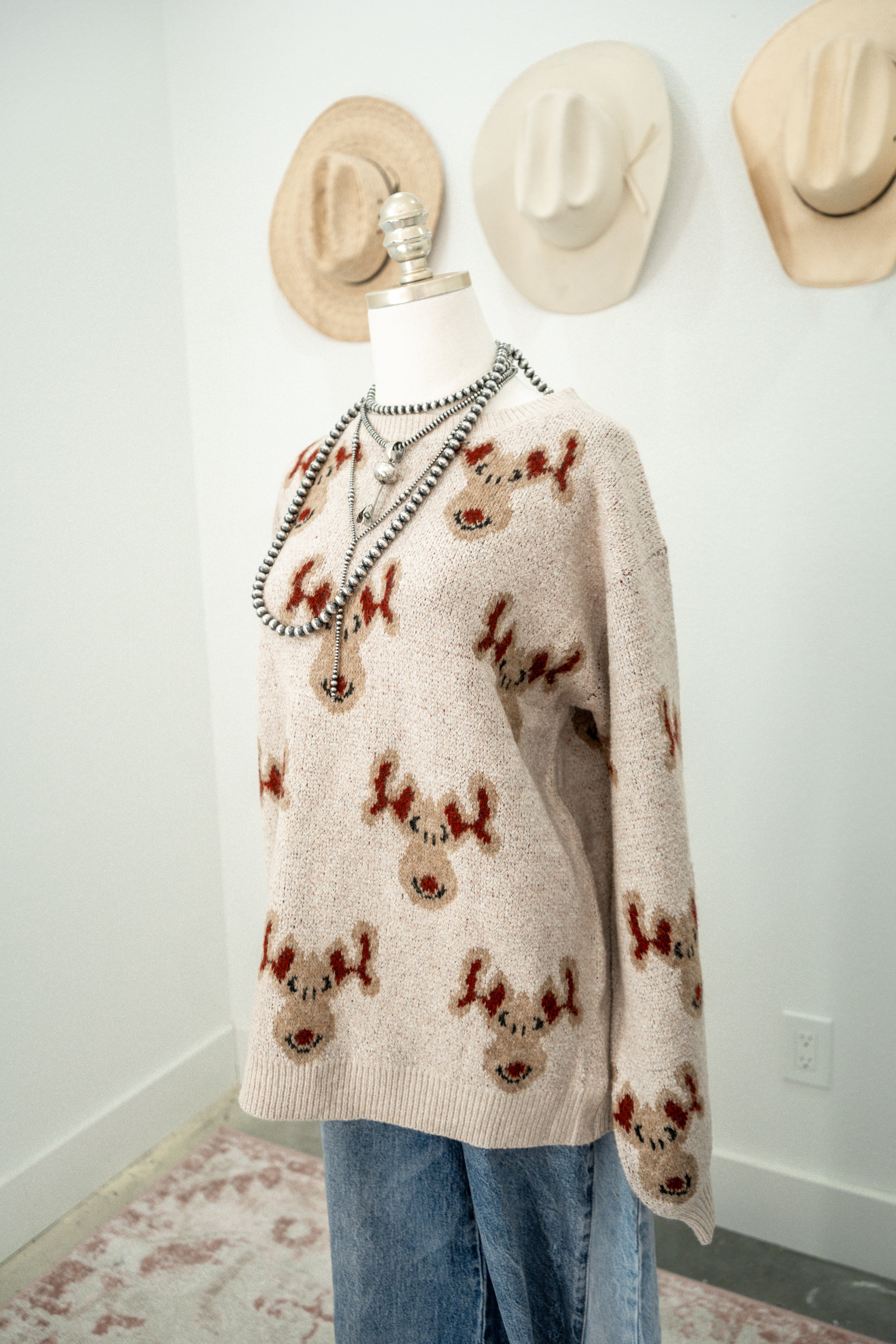 Ranchy Rudolph Sweater