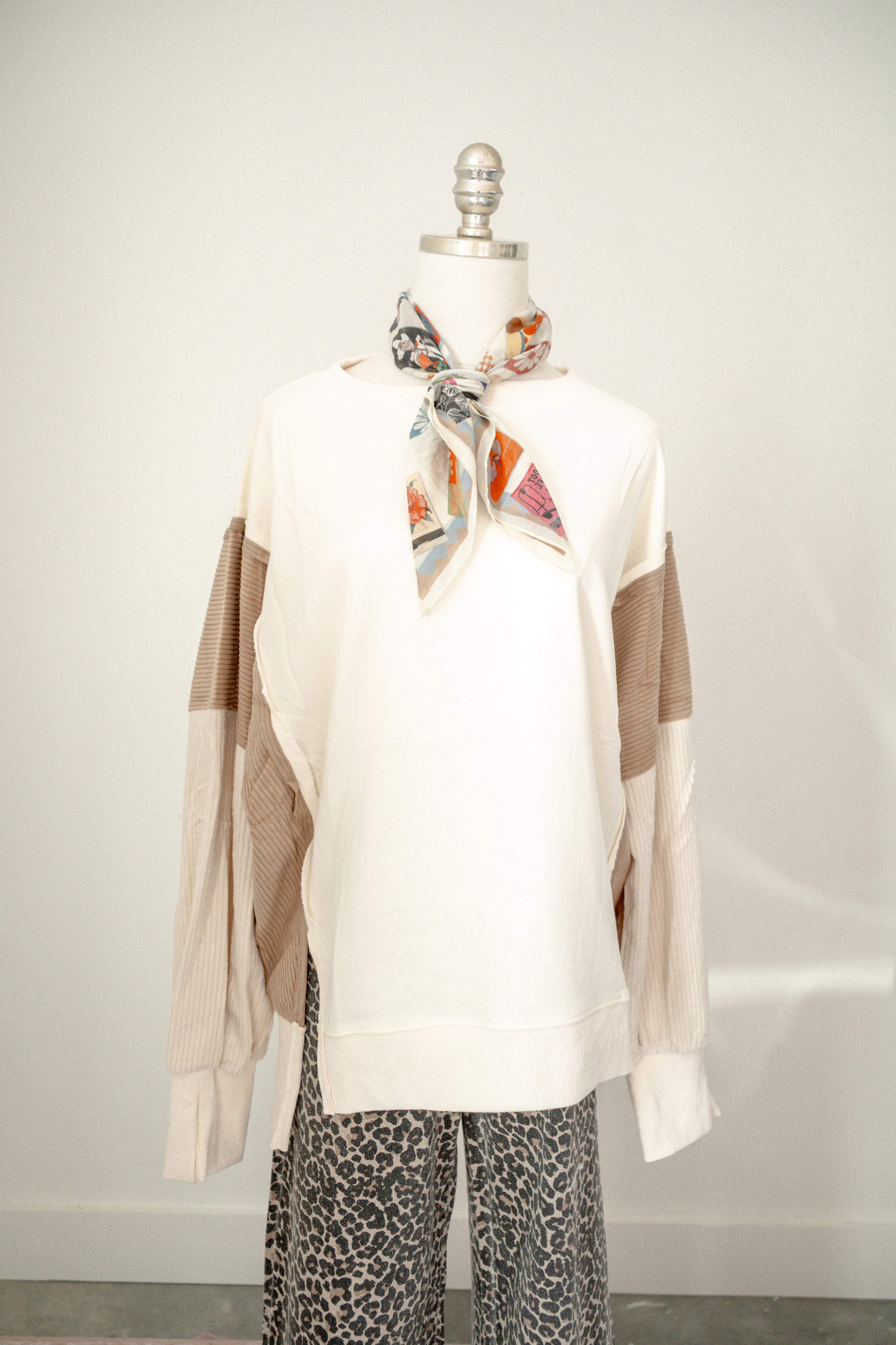 Desert Patchwork Pullover