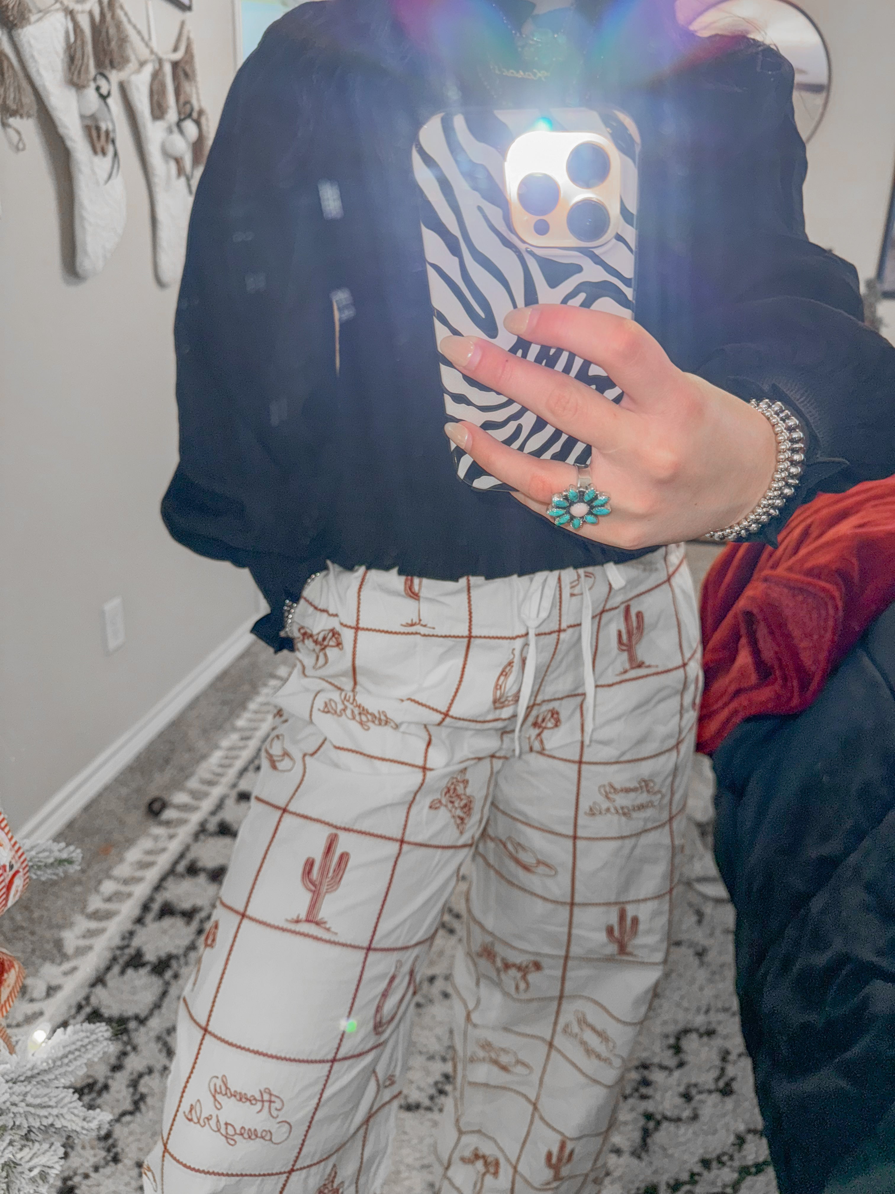 Western Patch Pants